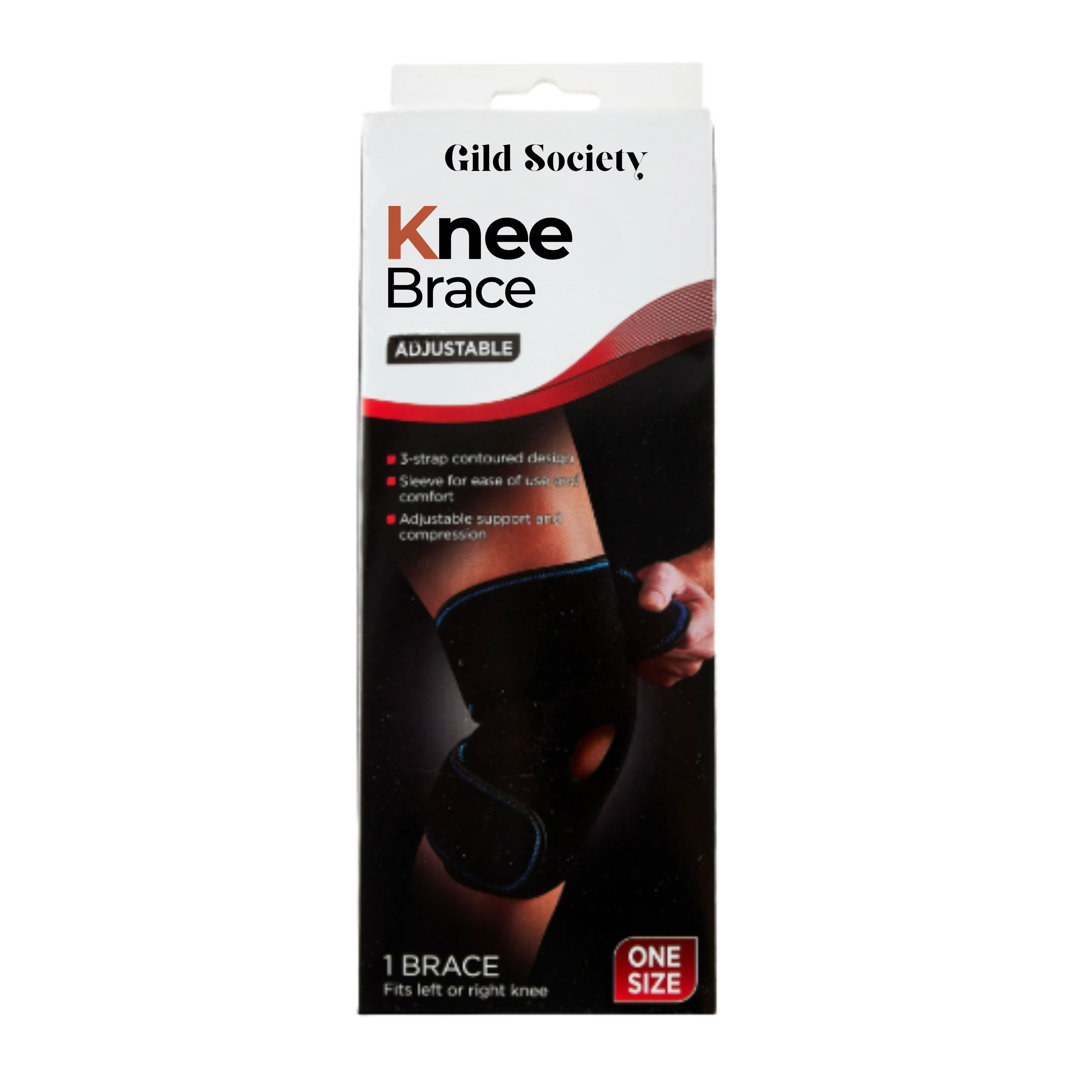 Gild Society Adjustable Knee Brace, One Size