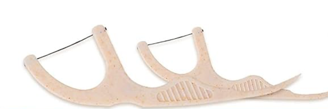 Natural Dental Floss Picks