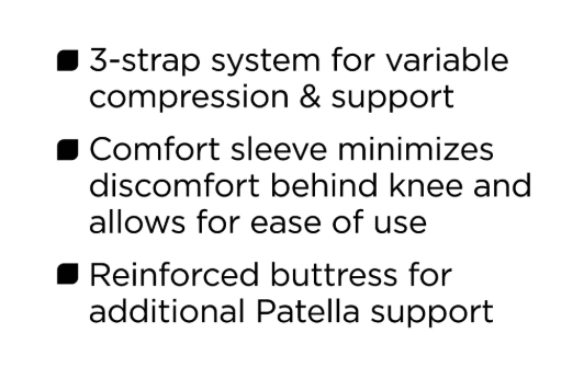 Gild Society Adjustable Knee Brace, One Size